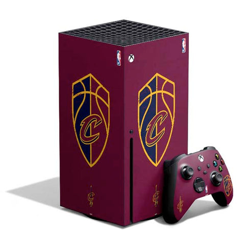 NBA Cleveland Cavaliers Distressed Xbox Series X Bundle Skin