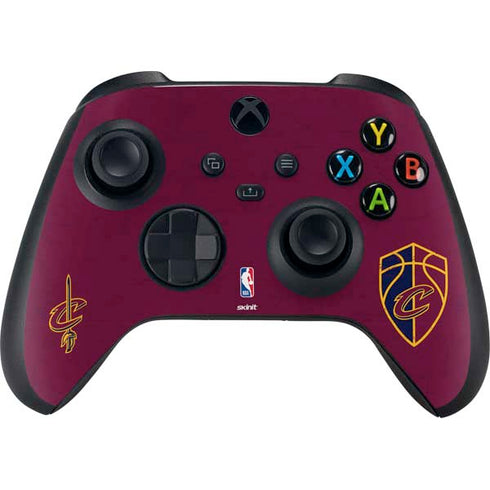 NBA Cleveland Cavaliers Distressed Xbox Series X Controller Skin