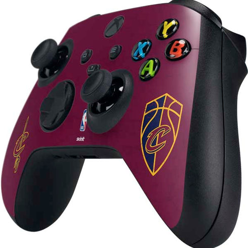 NBA Cleveland Cavaliers Distressed Xbox Series X Controller Skin