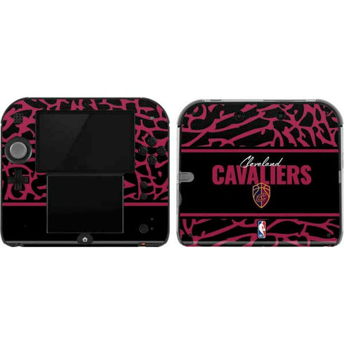 NBA Cleveland Cavaliers Elephant Print Nintendo 2DS Skin