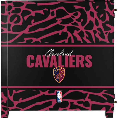 NBA Cleveland Cavaliers Elephant Print Corsair 4000D Tempered Glass Mid-Tower ATX Case Skin