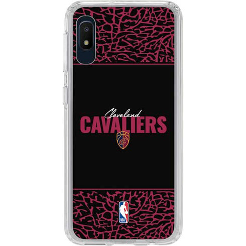 NBA Cleveland Cavaliers Elephant Print Galaxy A10e Clear Case