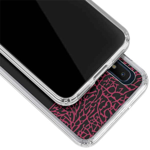 NBA Cleveland Cavaliers Elephant Print Galaxy A10e Clear Case