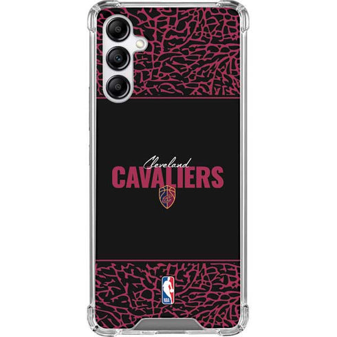 NBA Cleveland Cavaliers Elephant Print Galaxy A14 5G Clear Case