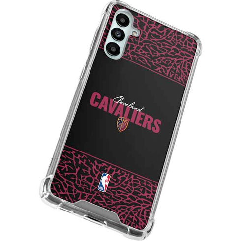 NBA Cleveland Cavaliers Elephant Print Galaxy A14 5G Clear Case