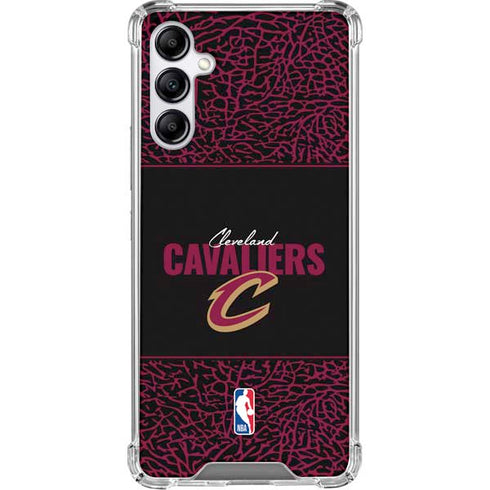 NBA Cleveland Cavaliers Elephant Print Galaxy A15 5G Clear Case
