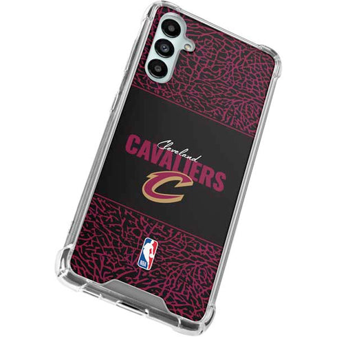 NBA Cleveland Cavaliers Elephant Print Galaxy A15 5G Clear Case