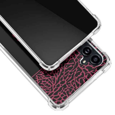 NBA Cleveland Cavaliers Elephant Print Galaxy A54 5G Clear Case