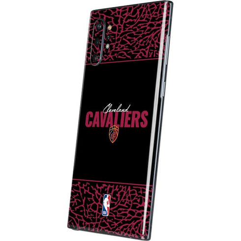 NBA Cleveland Cavaliers Elephant Print Galaxy Note 10 Plus Skin