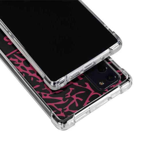 NBA Cleveland Cavaliers Elephant Print Galaxy Note20 5G Clear Case