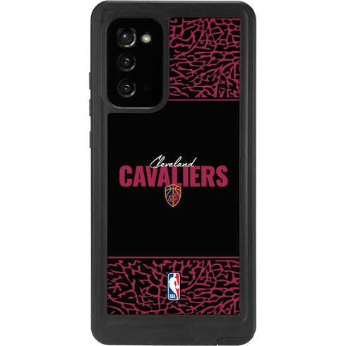 NBA Cleveland Cavaliers Elephant Print Galaxy Note20 5G Waterproof Case
