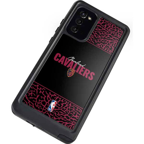 NBA Cleveland Cavaliers Elephant Print Galaxy Note20 5G Waterproof Case