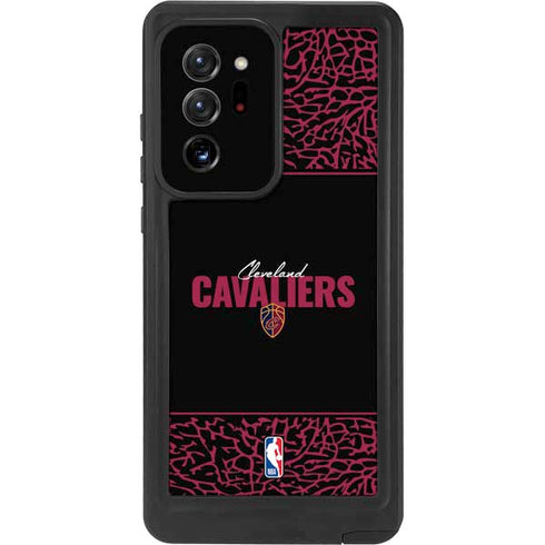 NBA Cleveland Cavaliers Elephant Print Galaxy Note20 Ultra 5G Waterproof Case