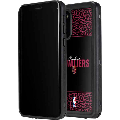 NBA Cleveland Cavaliers Elephant Print Galaxy S20 Plus Waterproof Case