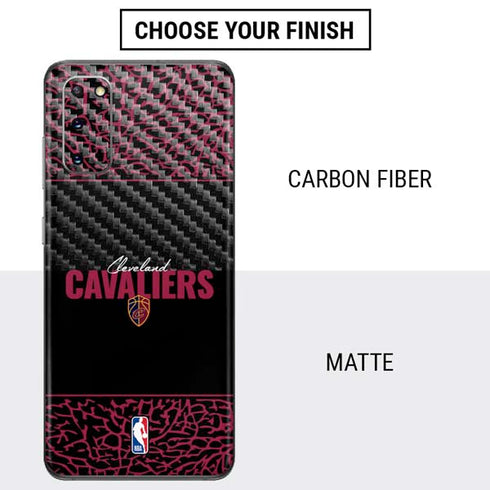 NBA Cleveland Cavaliers Elephant Print Galaxy S20 Skin