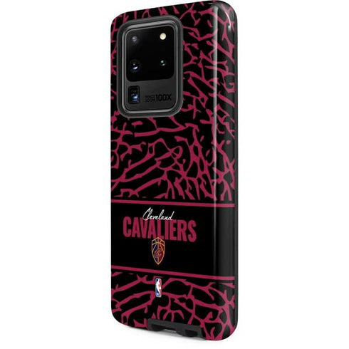 NBA Cleveland Cavaliers Elephant Print Galaxy S20 Ultra 5G Pro Case