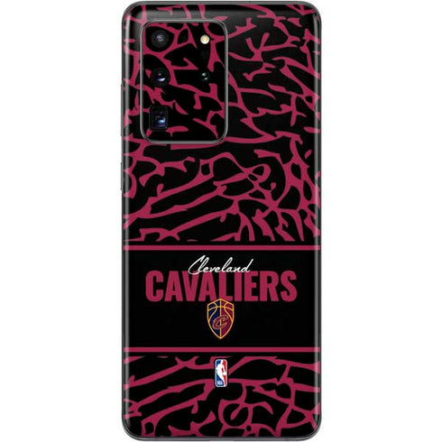 NBA Cleveland Cavaliers Elephant Print Galaxy S20 Ultra 5G Skin