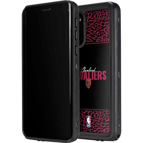 NBA Cleveland Cavaliers Elephant Print Galaxy S20 Waterproof Case