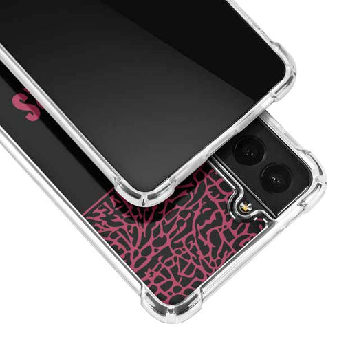 NBA Cleveland Cavaliers Elephant Print Galaxy S21 5G Clear Case