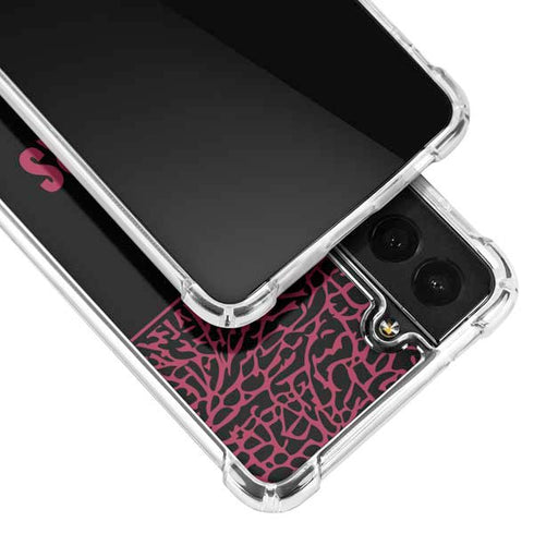 NBA Cleveland Cavaliers Elephant Print Galaxy S21 Plus 5G Clear Case