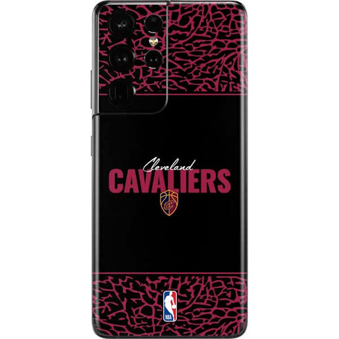 NBA Cleveland Cavaliers Elephant Print Galaxy S21 Ultra 5G Skin