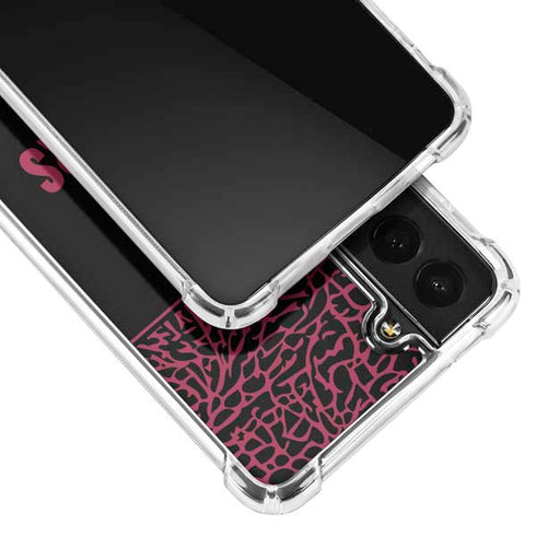 NBA Cleveland Cavaliers Elephant Print Galaxy S22 Plus Clear Case
