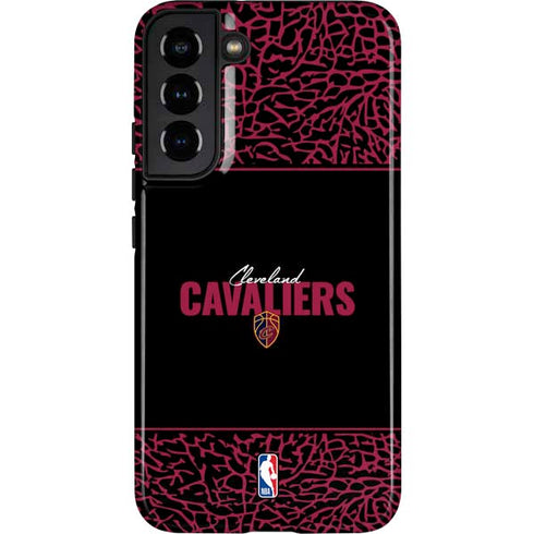NBA Cleveland Cavaliers Elephant Print Galaxy S22 Plus Pro Case
