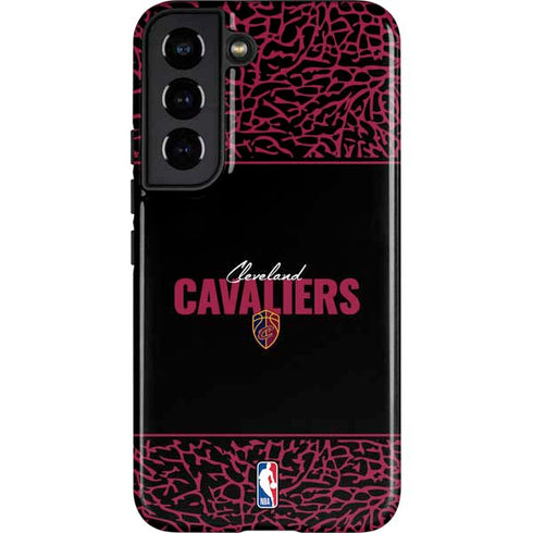 NBA Cleveland Cavaliers Elephant Print Galaxy S22 Pro Case