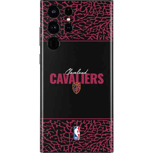 NBA Cleveland Cavaliers Elephant Print Galaxy S22 Ultra Skin