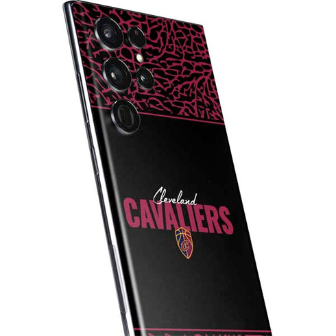 NBA Cleveland Cavaliers Elephant Print Galaxy S22 Ultra Skin