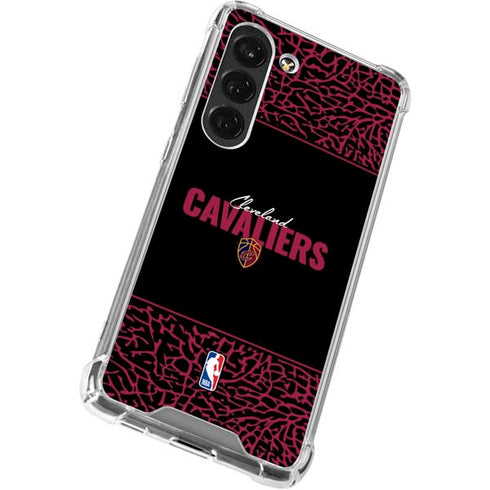 NBA Cleveland Cavaliers Elephant Print Galaxy S23 Clear Case
