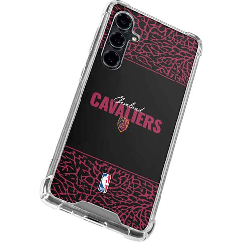 NBA Cleveland Cavaliers Elephant Print Galaxy S23 FE Clear Case