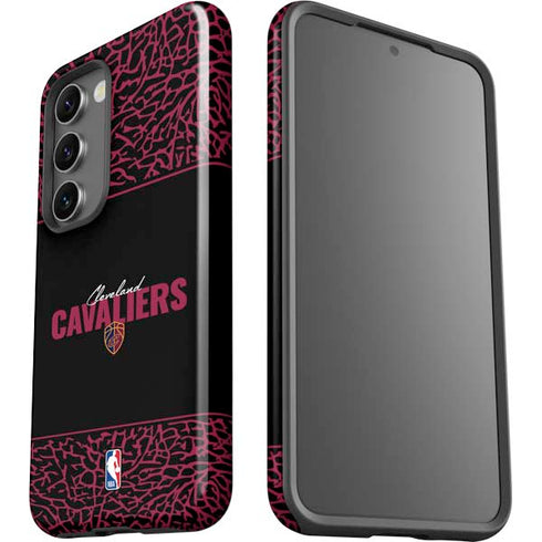 NBA Cleveland Cavaliers Elephant Print Galaxy S23 Pro Case