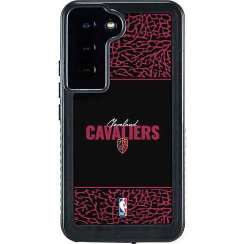 NBA Cleveland Cavaliers Elephant Print Galaxy S23 Waterproof Case