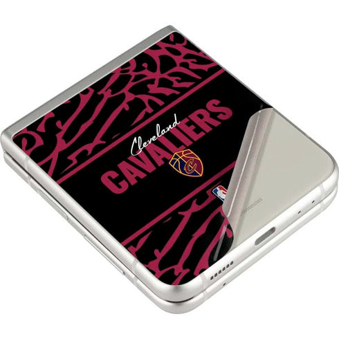 NBA Cleveland Cavaliers Elephant Print Galaxy Z Flip3 5G Skin