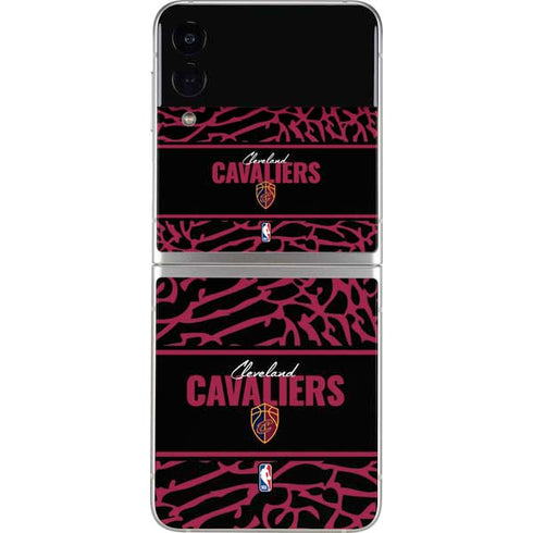 NBA Cleveland Cavaliers Elephant Print Galaxy Z Flip4 5G Skin