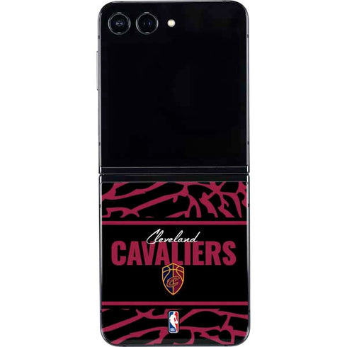 NBA Cleveland Cavaliers Elephant Print Galaxy Z Flip5 5G Skin
