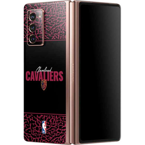 NBA Cleveland Cavaliers Elephant Print Galaxy Z Fold2 5G Skin