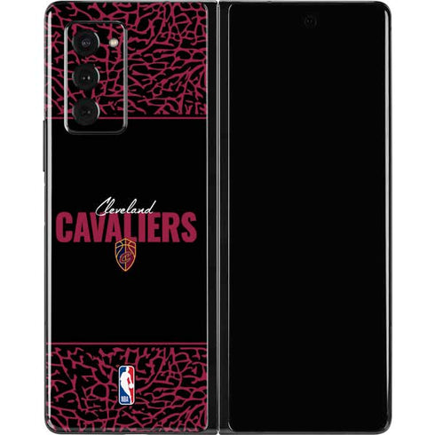 NBA Cleveland Cavaliers Elephant Print Galaxy Z Fold2 5G Skin