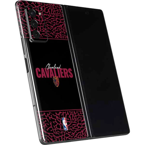 NBA Cleveland Cavaliers Elephant Print Galaxy Z Fold2 5G Skin