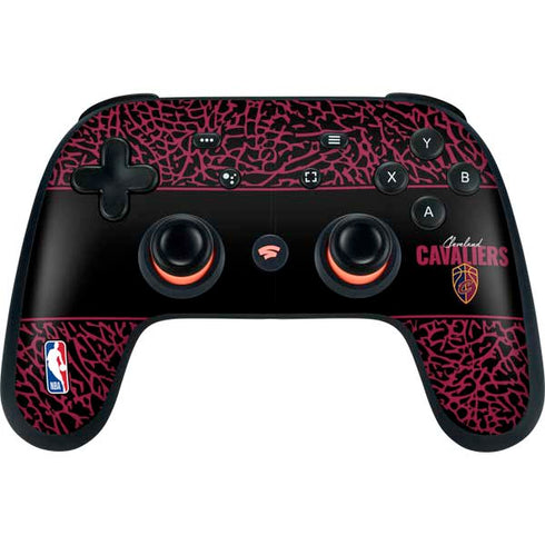 NBA Cleveland Cavaliers Elephant Print Google Stadia Controller Skin