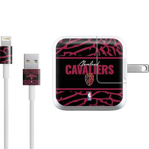 NBA Cleveland Cavaliers Elephant Print iPad Charger (10W USB) Skin