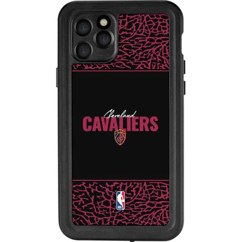 NBA Cleveland Cavaliers Elephant Print iPhone 11 Pro Waterproof Case