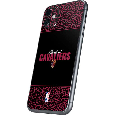NBA Cleveland Cavaliers Elephant Print iPhone 11 Skin