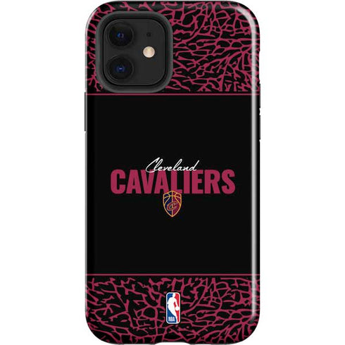 NBA Cleveland Cavaliers Elephant Print iPhone 12 Impact Case