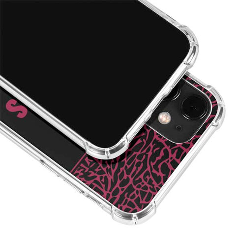 NBA Cleveland Cavaliers Elephant Print iPhone 12 Mini Clear Case