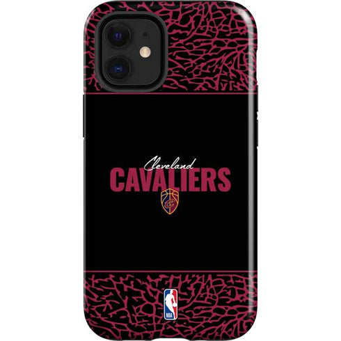 NBA Cleveland Cavaliers Elephant Print iPhone 12 Mini Impact Case
