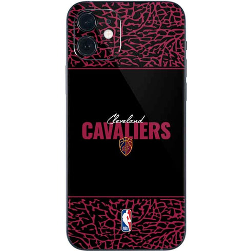 NBA Cleveland Cavaliers Elephant Print iPhone 12 Mini Skin