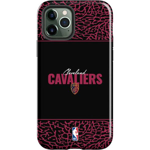NBA Cleveland Cavaliers Elephant Print iPhone 12 Pro Impact Case