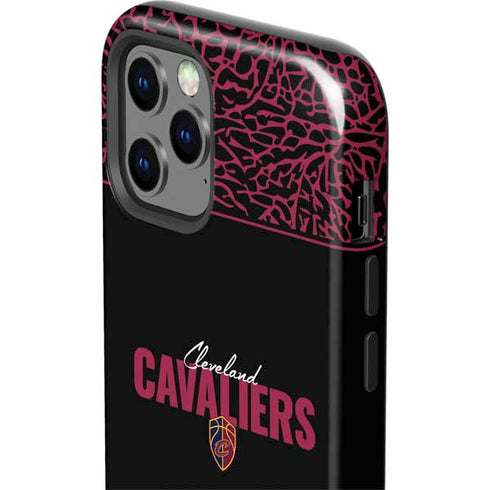 NBA Cleveland Cavaliers Elephant Print iPhone 12 Pro Impact Case